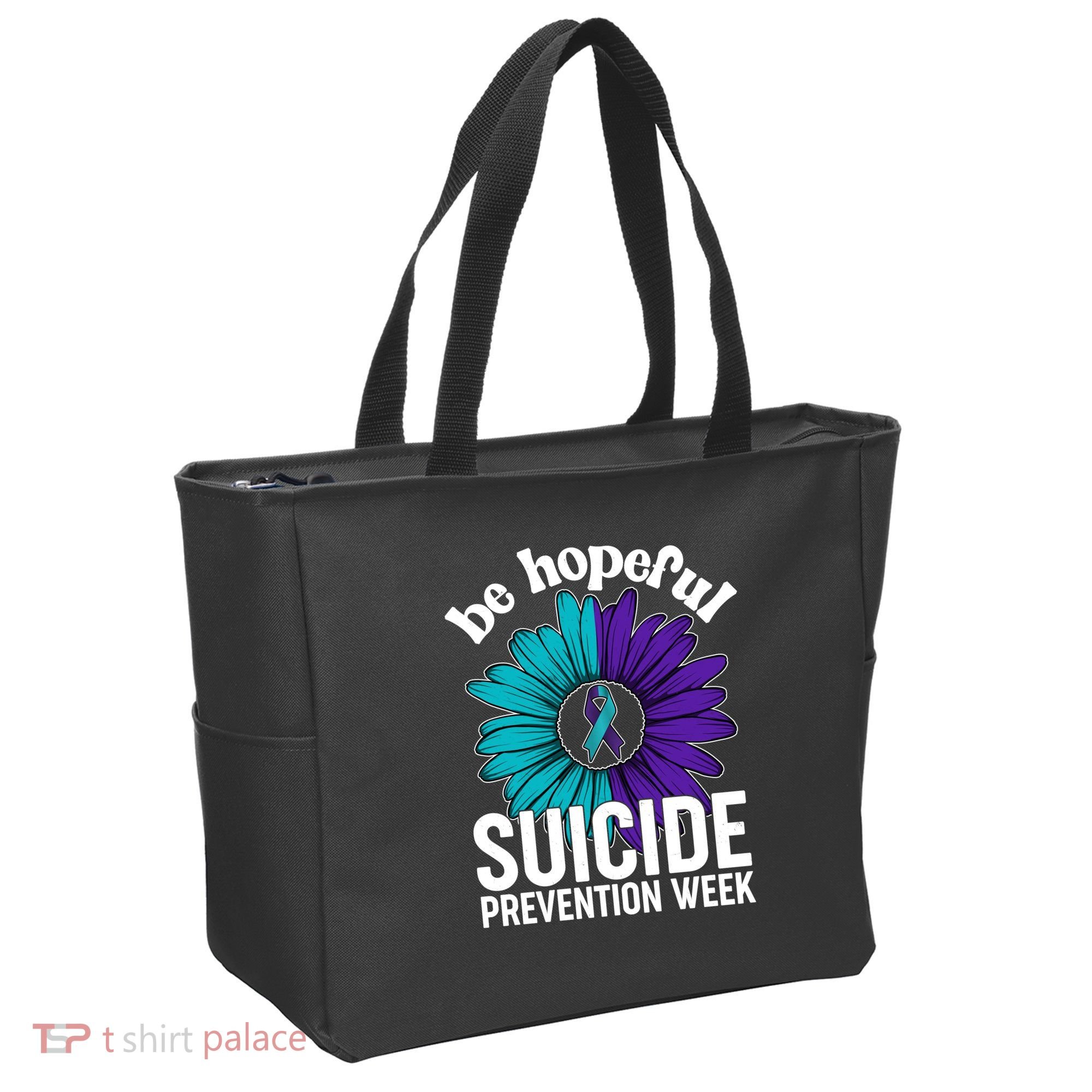 Be Hopeful Suicide Prevention Week Tote Bag