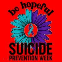 Be Hopeful Suicide Prevention Week Santa Hat thumb 1