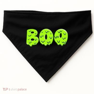 Boo Halloween Slime USA-Made Doggie Bandana