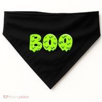 Boo Halloween Slime USA-Made Doggie Bandana thumb 0