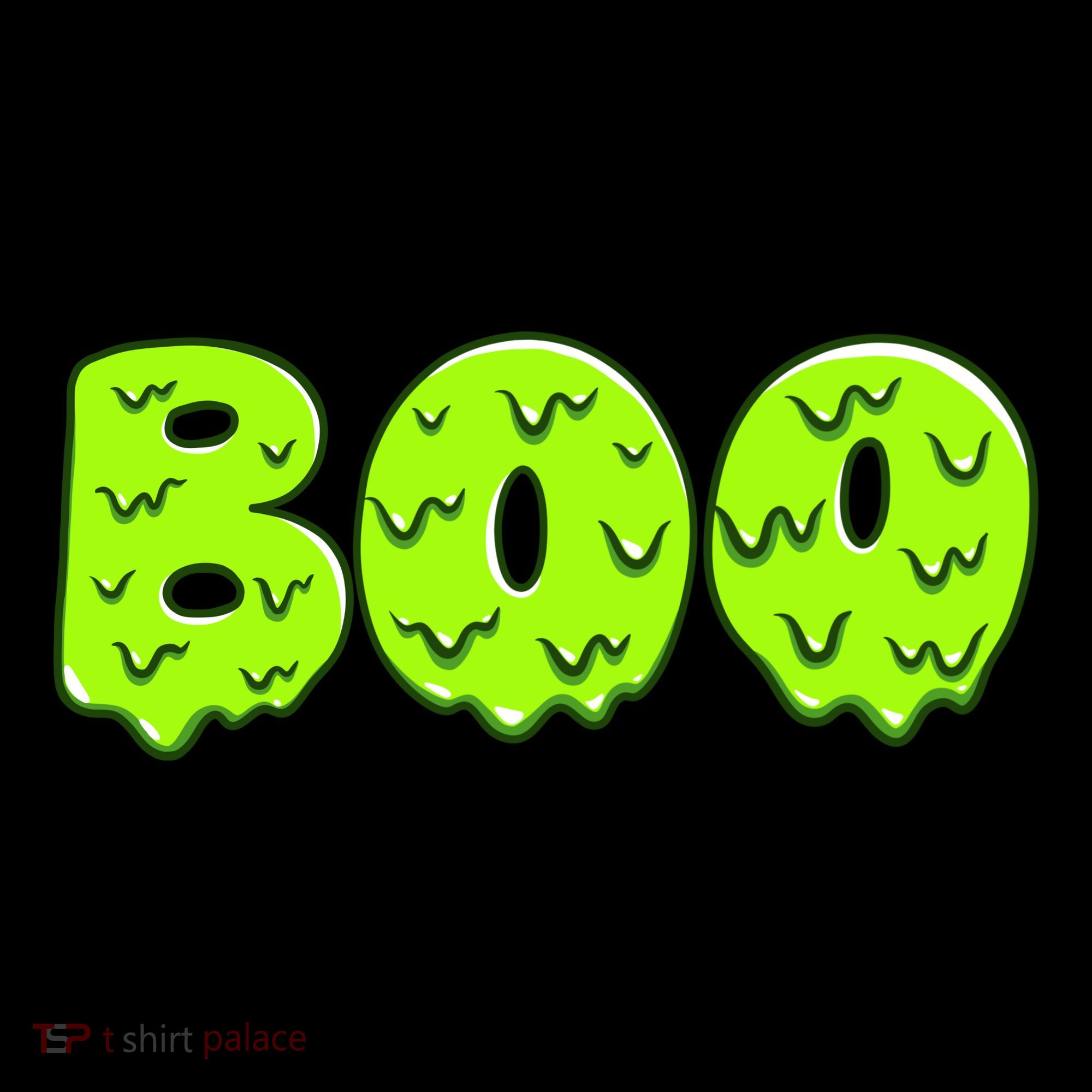 Boo Halloween Slime Bucket Hat