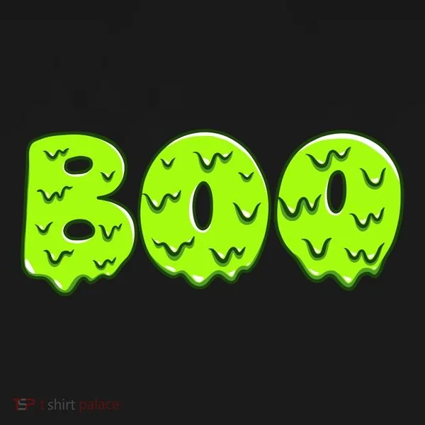 Boo Halloween Slime Bucket Hat