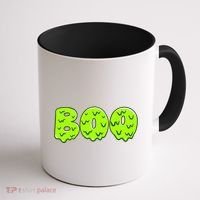 Boo Halloween Slime Coffee Mug thumb 1