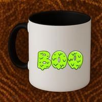 Boo Halloween Slime Coffee Mug thumb 2