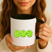 Boo Halloween Slime Coffee Mug thumb 3