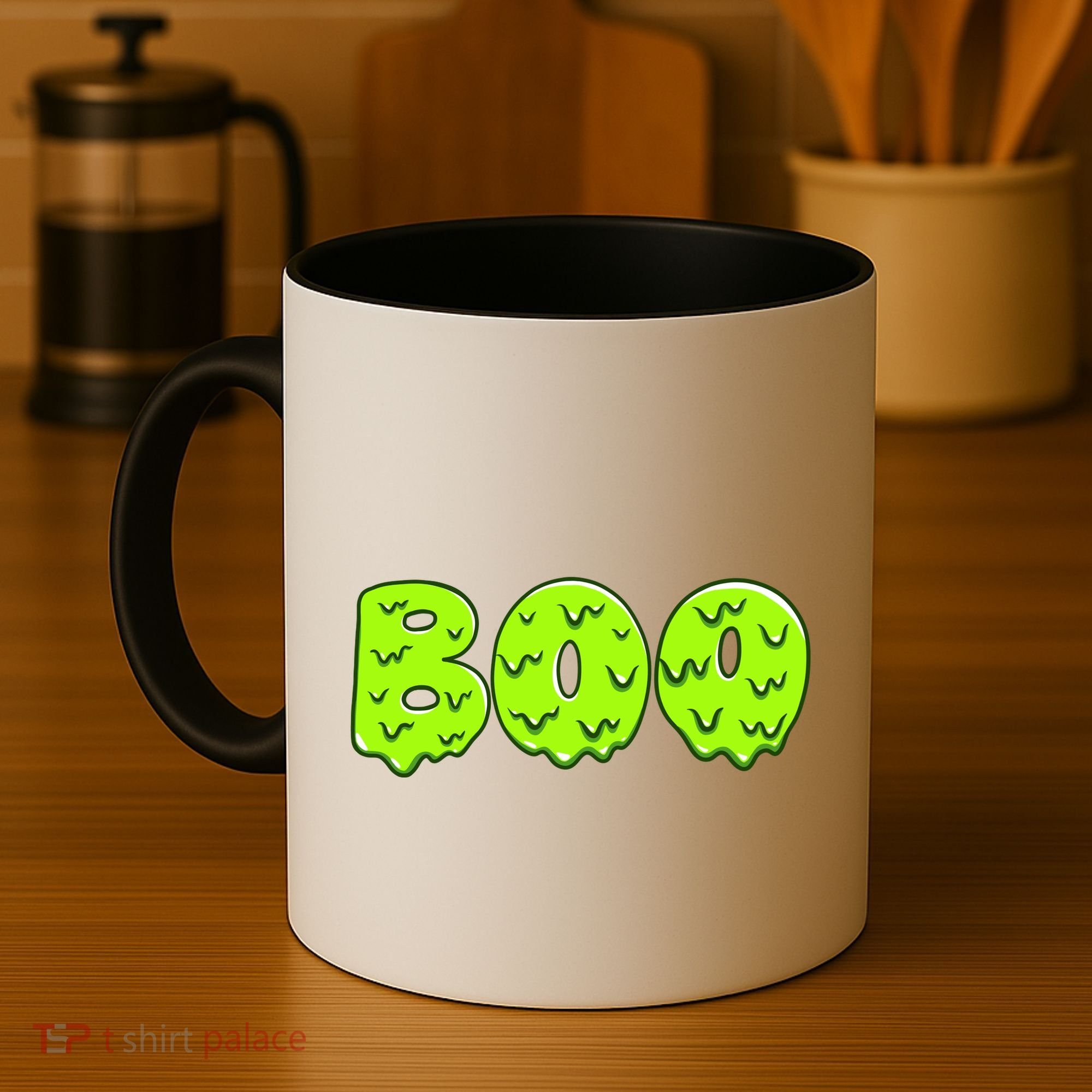Boo Halloween Slime Coffee Mug