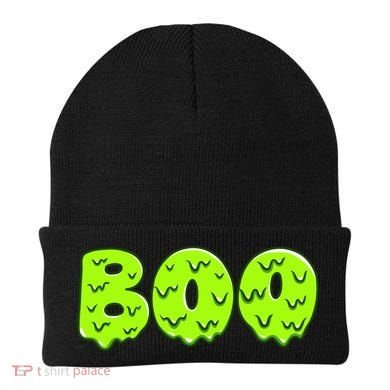 Boo Halloween Slime Beanie