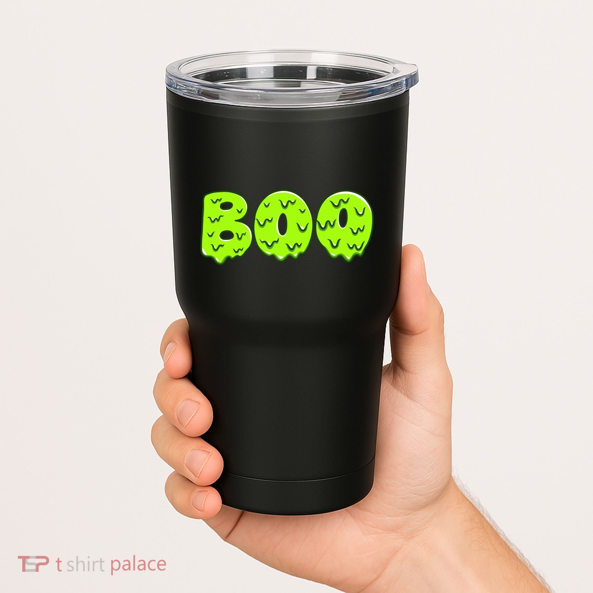 Boo Halloween Slime Tumbler