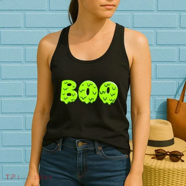 Boo Halloween Slime Women's Tank Top