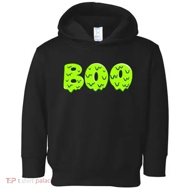 Boo Halloween Slime Toddler Hoodie