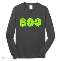 Boo Halloween Slime Long Sleeve Shirt thumb 0