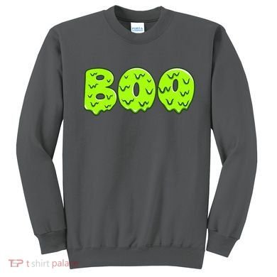 Boo Halloween Slime Sweatshirt