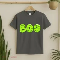 Boo Halloween Slime T-Shirt thumb 2