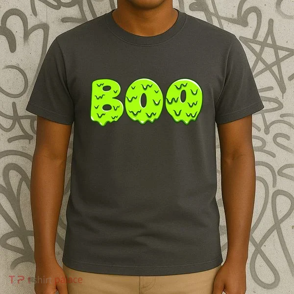 Boo Halloween Slime T-Shirt