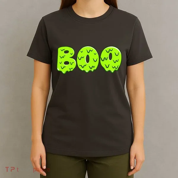 Boo Halloween Slime T-Shirt
