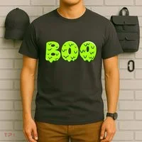 Boo Halloween Slime T-Shirt thumb 6