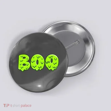Boo Halloween Slime Button