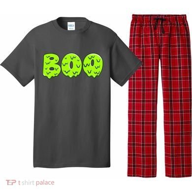 Boo Halloween Slime Pajama Set