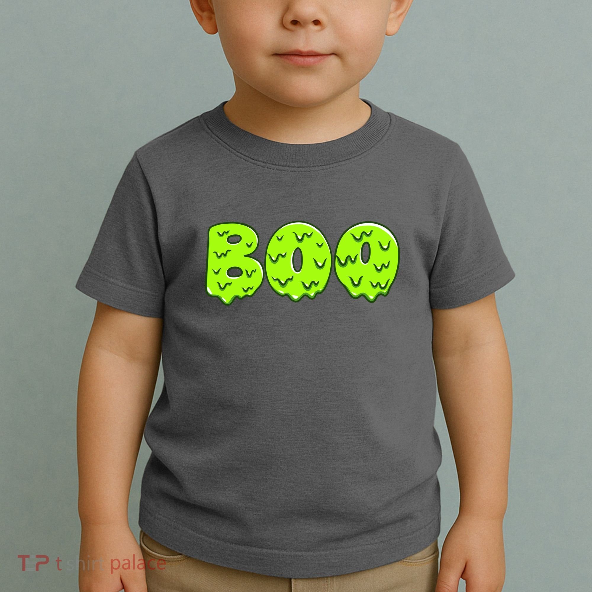 Boo Halloween Slime Toddler T-Shirt