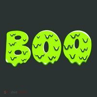 Boo Halloween Slime Toddler T-Shirt thumb 4