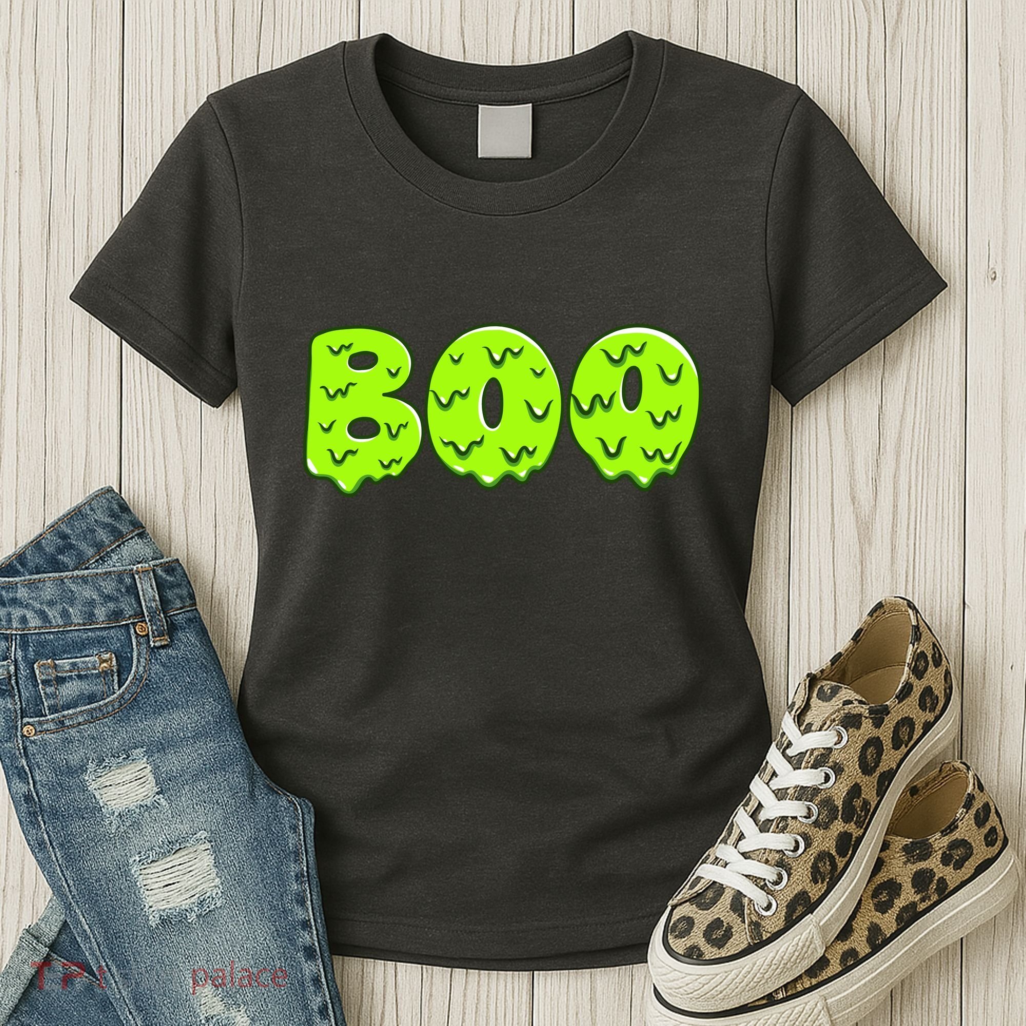 Boo Halloween Slime Women's T-Shirt