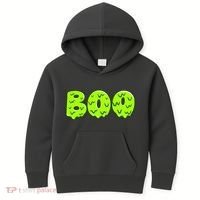 Boo Halloween Slime Kids Hoodie thumb 0