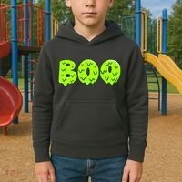 Boo Halloween Slime Kids Hoodie thumb 2