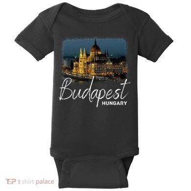 Budapest Hungary Souvenir Budapest Baby Bodysuit