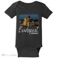 Budapest Hungary Souvenir Budapest Baby Bodysuit thumb 0