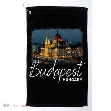 Budapest Hungary Souvenir Budapest Golf Towel