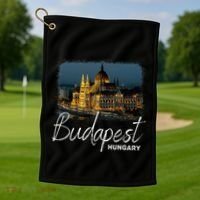 Budapest Hungary Souvenir Budapest Golf Towel thumb 1
