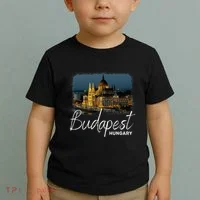 Budapest Hungary Souvenir Budapest Toddler T-Shirt thumb 2
