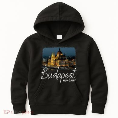 Budapest Hungary Souvenir Budapest Kids Hoodie
