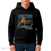 Budapest Hungary Souvenir Budapest Kids Hoodie thumb 4