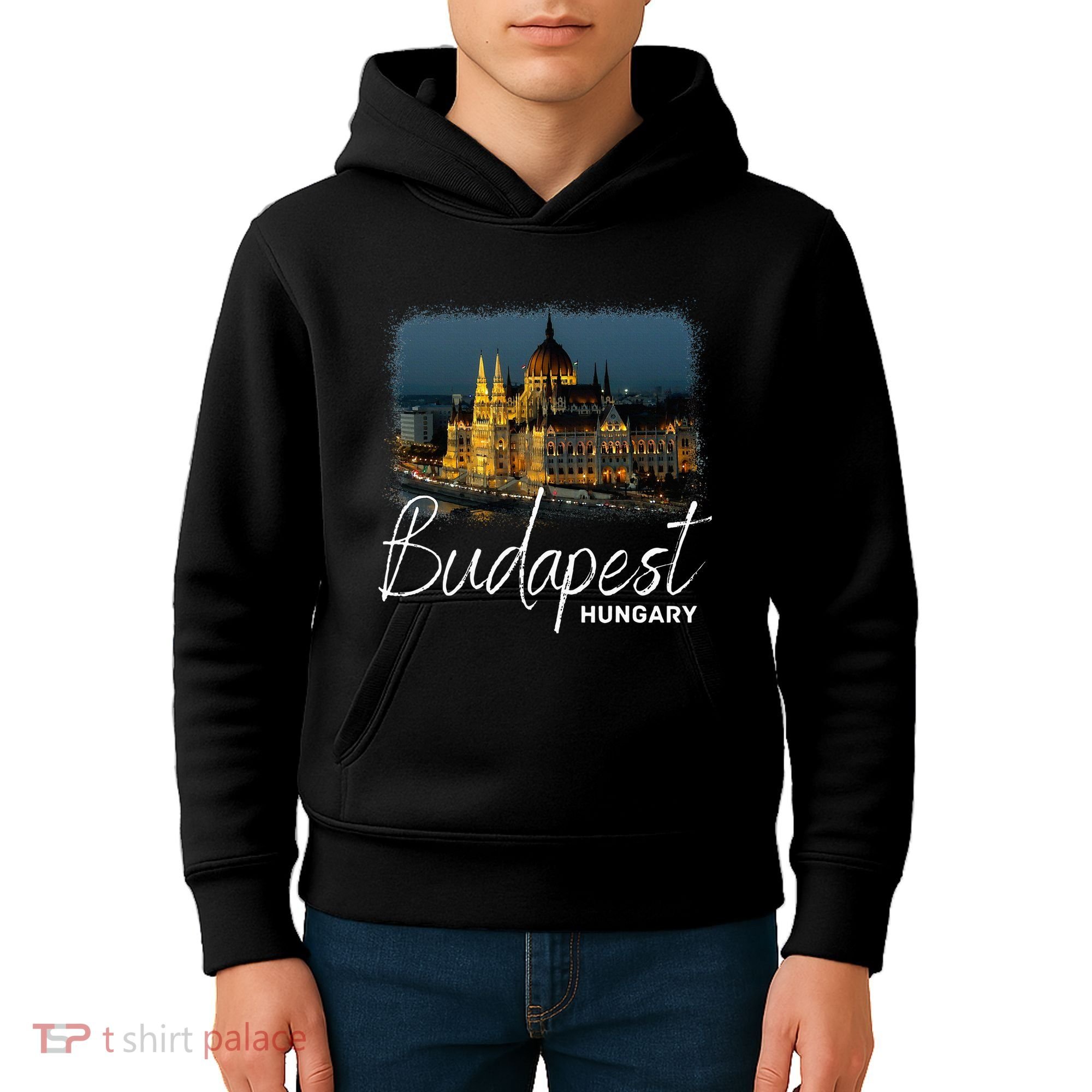 Budapest Hungary Souvenir Budapest Kids Hoodie