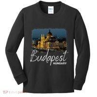 Budapest Hungary Souvenir Budapest Kids Long Sleeve Shirt thumb 0