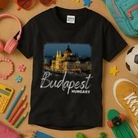Budapest Hungary Souvenir Budapest Kids T-Shirt thumb 3
