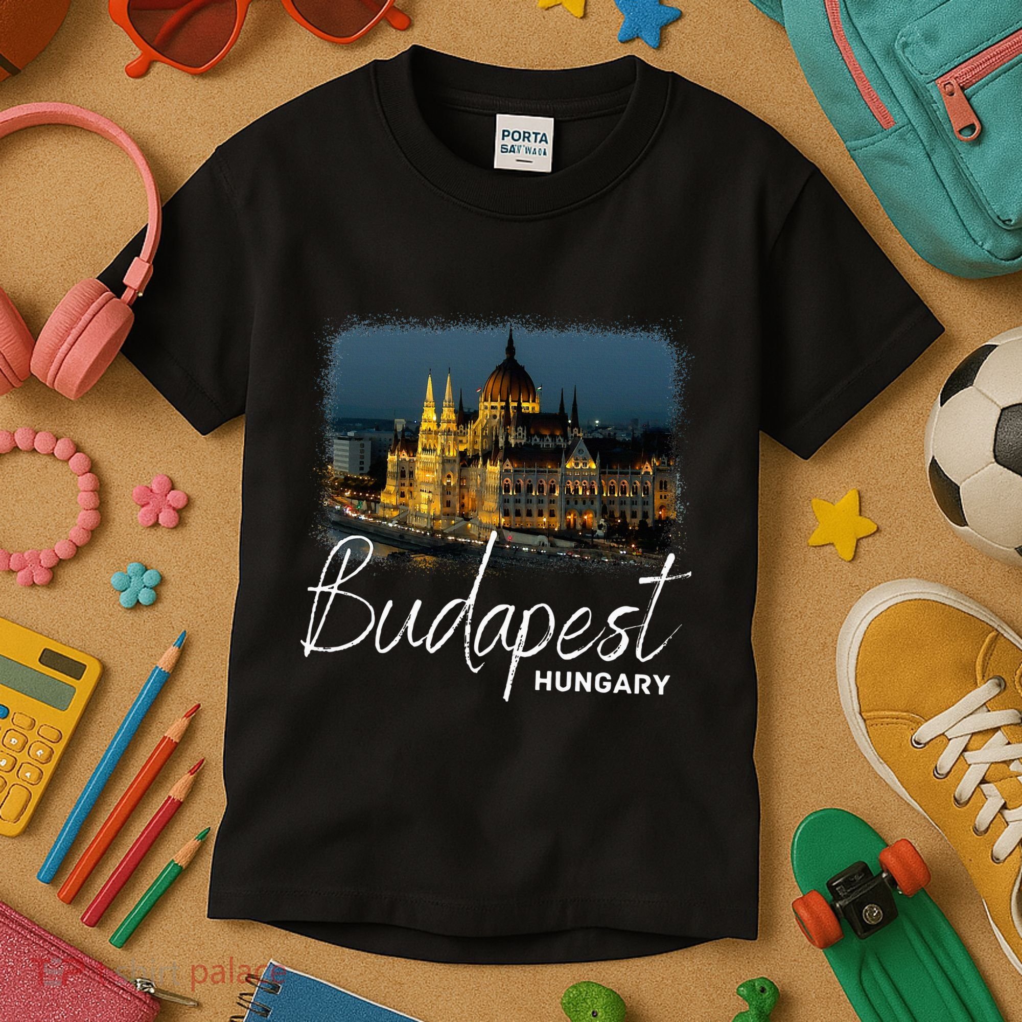 Budapest Hungary Souvenir Budapest Kids T-Shirt