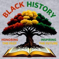 Black History Tree Root Book Honoring The Past Inspiring The Future Women's Sweatshirt thumb 2
