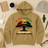 Black History Tree Root Book Honoring The Past Inspiring The Future Hoodie thumb 3