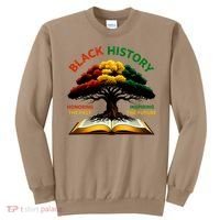 Black History Tree Root Book Honoring The Past Inspiring The Future Sweatshirt thumb 0