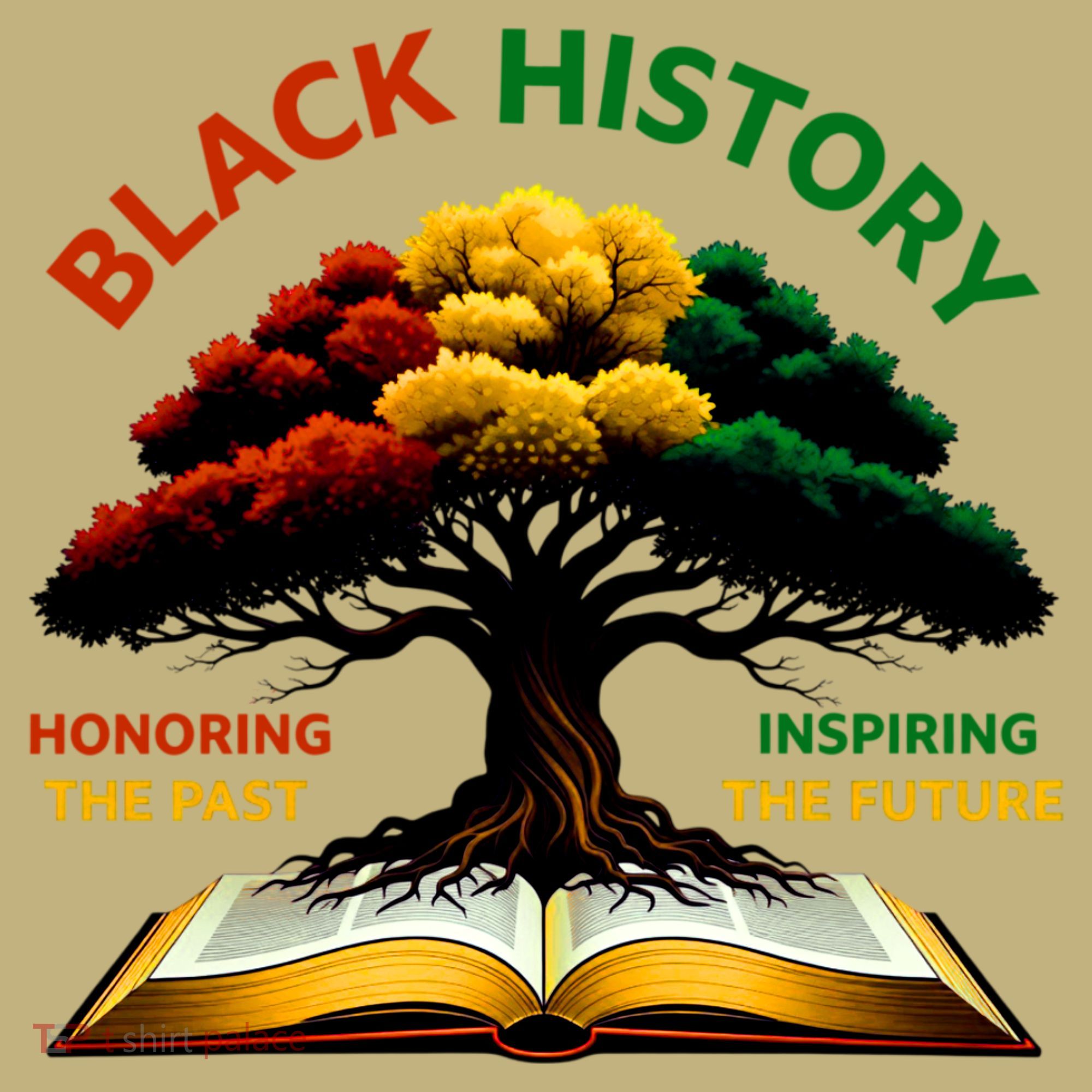 Black History Tree Root Book Honoring The Past Inspiring The Future Polo