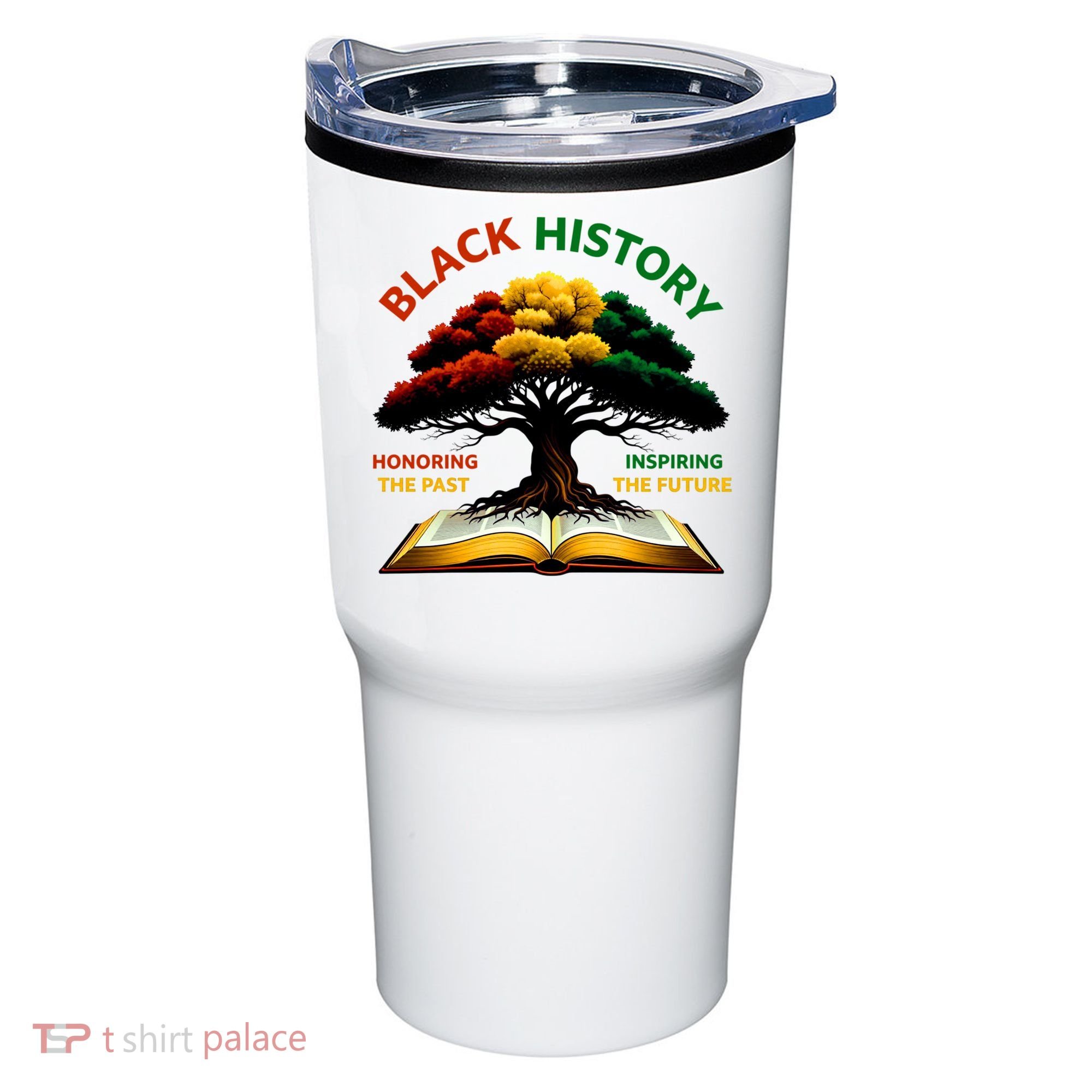 Black History Tree Root Book Honoring The Past Inspiring The Future Tumbler