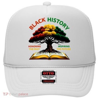 Black History Tree Root Book Honoring The Past Inspiring The Future Hat