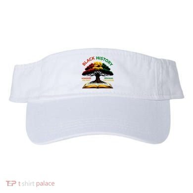 Black History Tree Root Book Honoring The Past Inspiring The Future Visor
