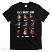 Bird How To Identify Birds Birds Lovers Watching T-Shirt thumb 0