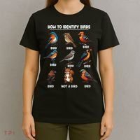Bird How To Identify Birds Birds Lovers Watching T-Shirt thumb 4