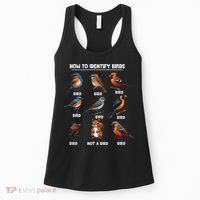 Bird How To Identify Birds Birds Lovers Watching Women's Tank Top thumb 0