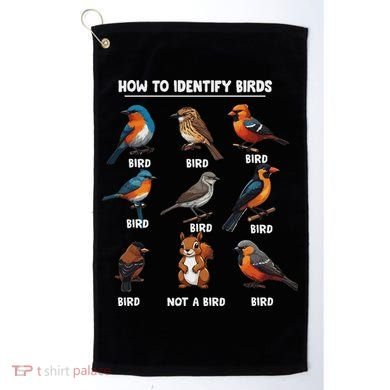 Bird How To Identify Birds Birds Lovers Watching Golf Towel