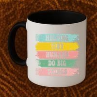 Brushstroke Helping Tiny Humans Do Big Things Speed Teacher Coffee Mug thumb 2